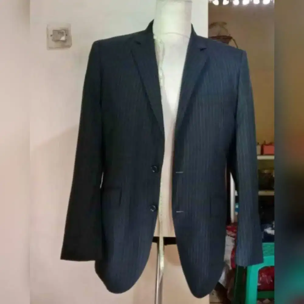 Size M jas blazer pria untuk kerja formal wedding wisuda paspampres