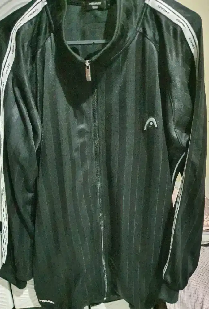 Jaket running Head big size ld 135-140