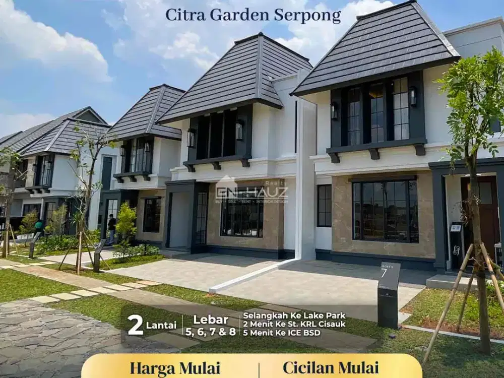 Hortis Rumah Ala Paris 1M di BSD