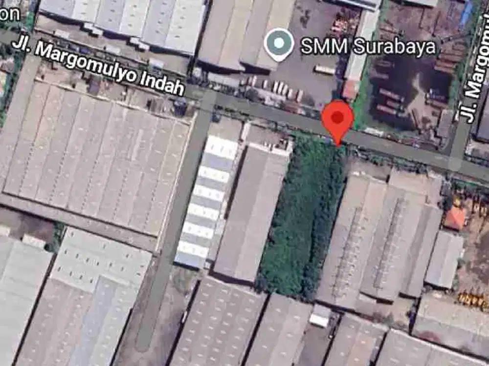 DIJUAL CEPAT TANAH PERGUDANGAN MARGOMULYO INDAH /TANDES/KALIANAK/OSOWILANGUN