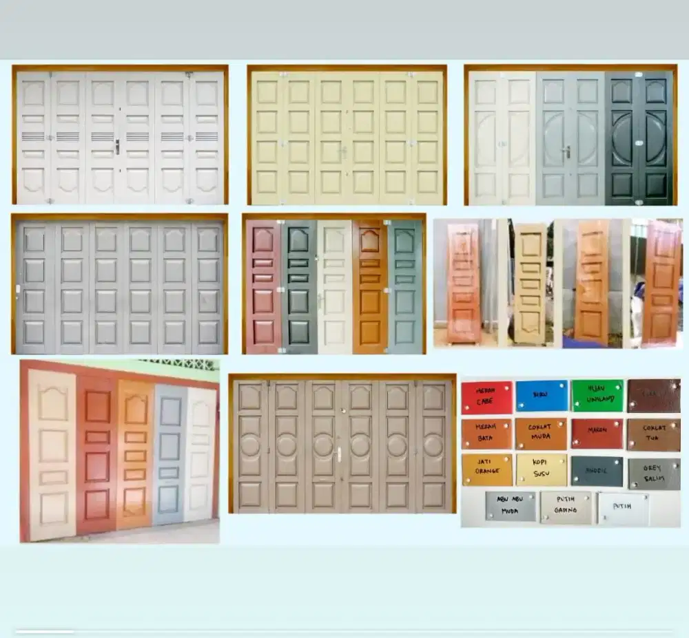 Pintu Press dan Folding Gate