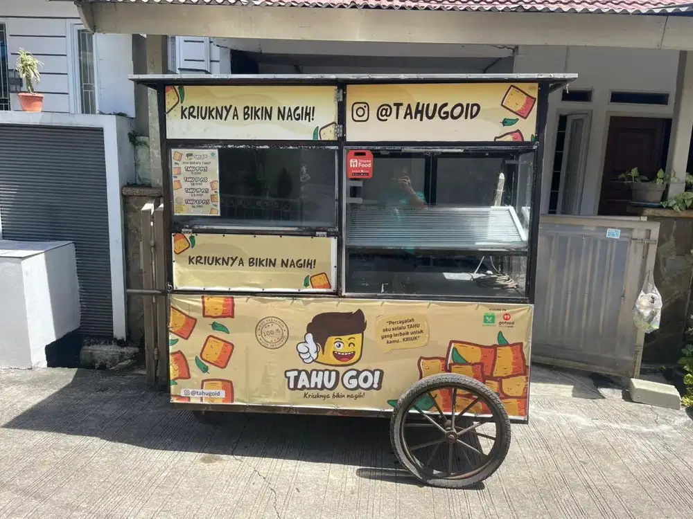 Gerobak Usaha Gorengan/sejenisnya (ex tahu go)
