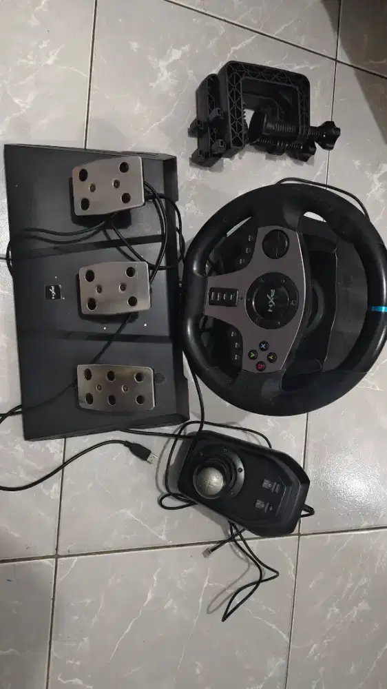 Steering wheel pxn v9 900 derajat 3 pedal