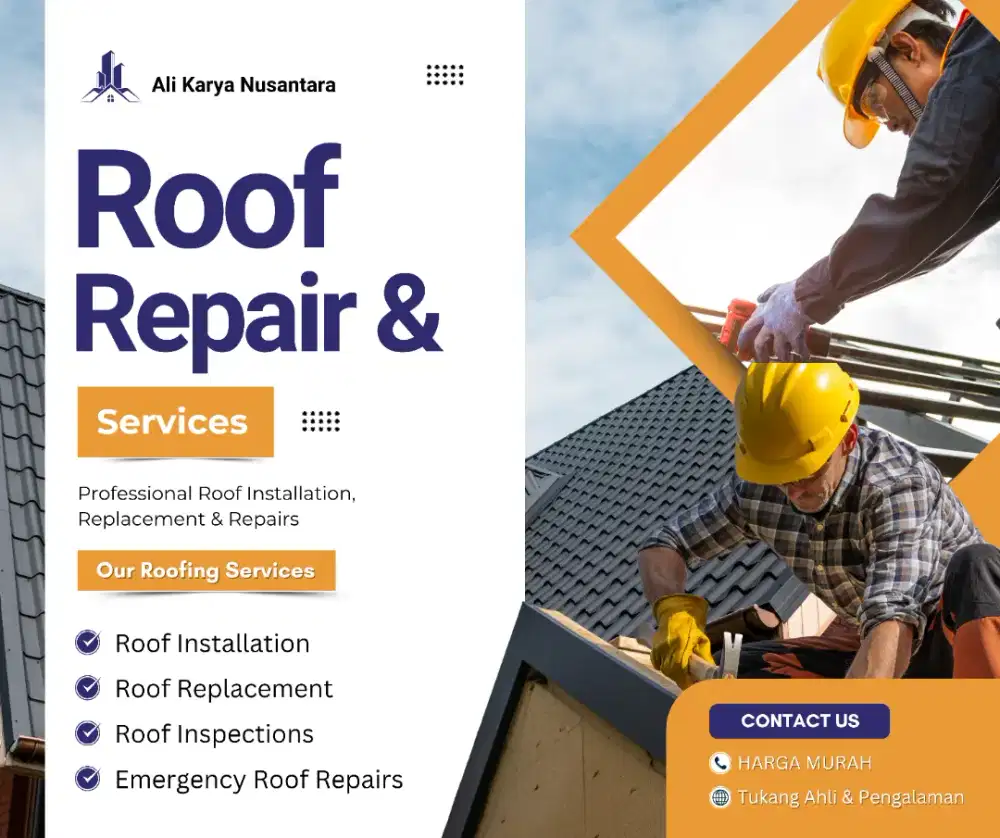 Tukang Pasang Genteng Rumah - Jasa Pemasangan Terpercaya