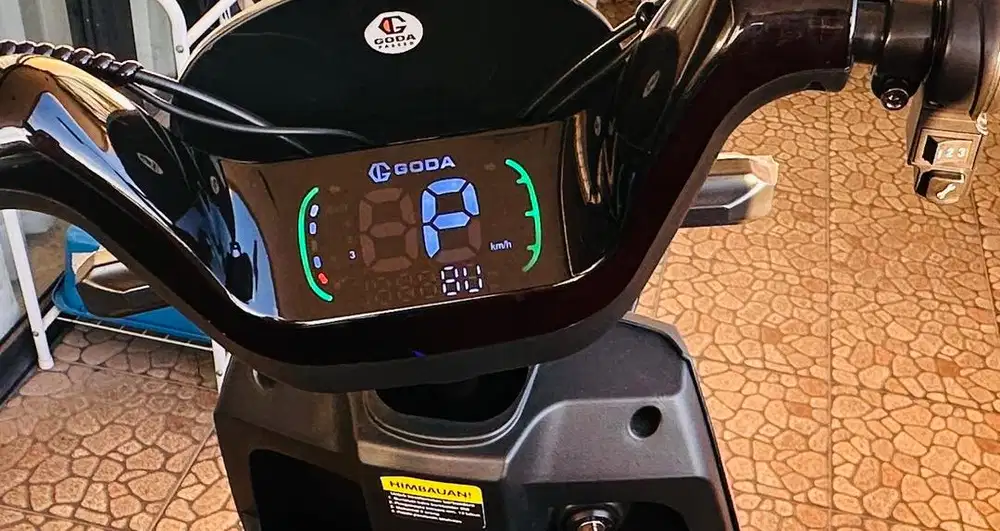 GODA 128 SPARTA Sepeda Listrik ( BLACK)