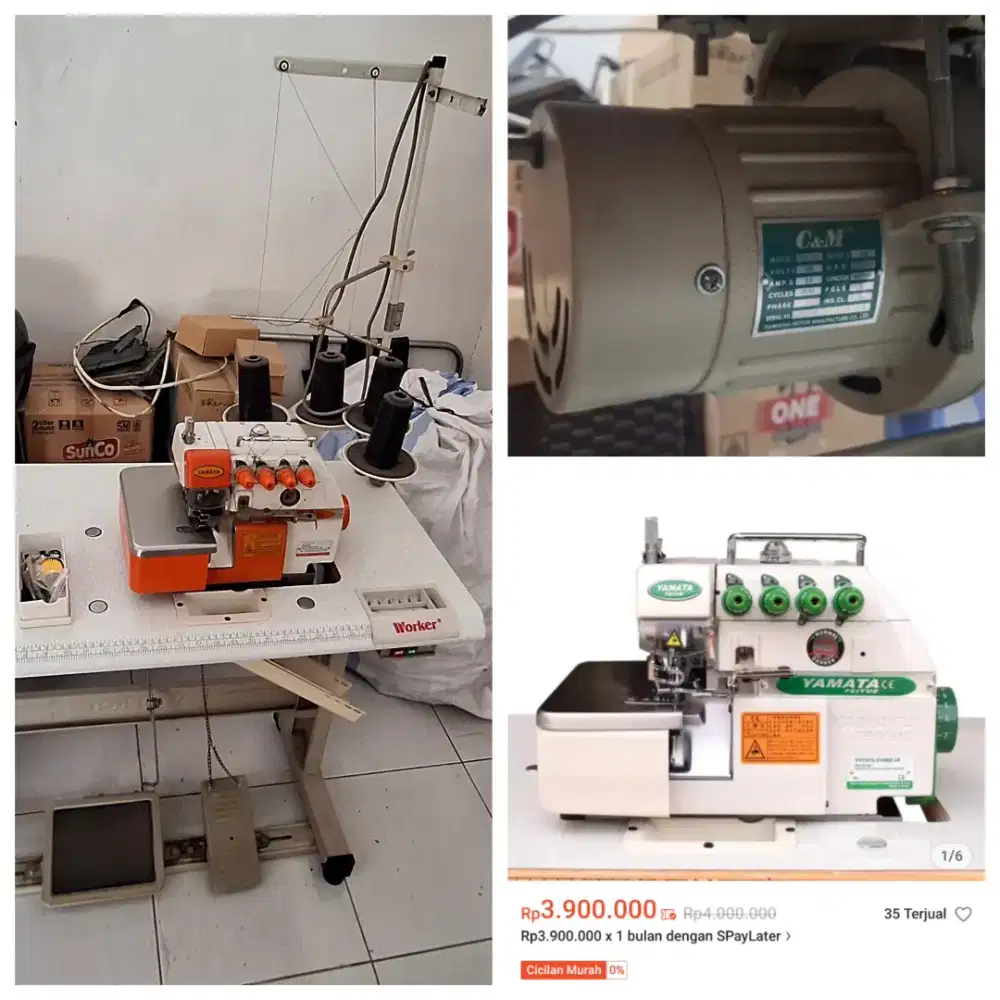 Mesin obras benang 4