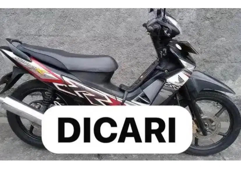 Di Cari Supra X 125 Double Disk DD Tahun 2009 Ke Atas Supra X 2011