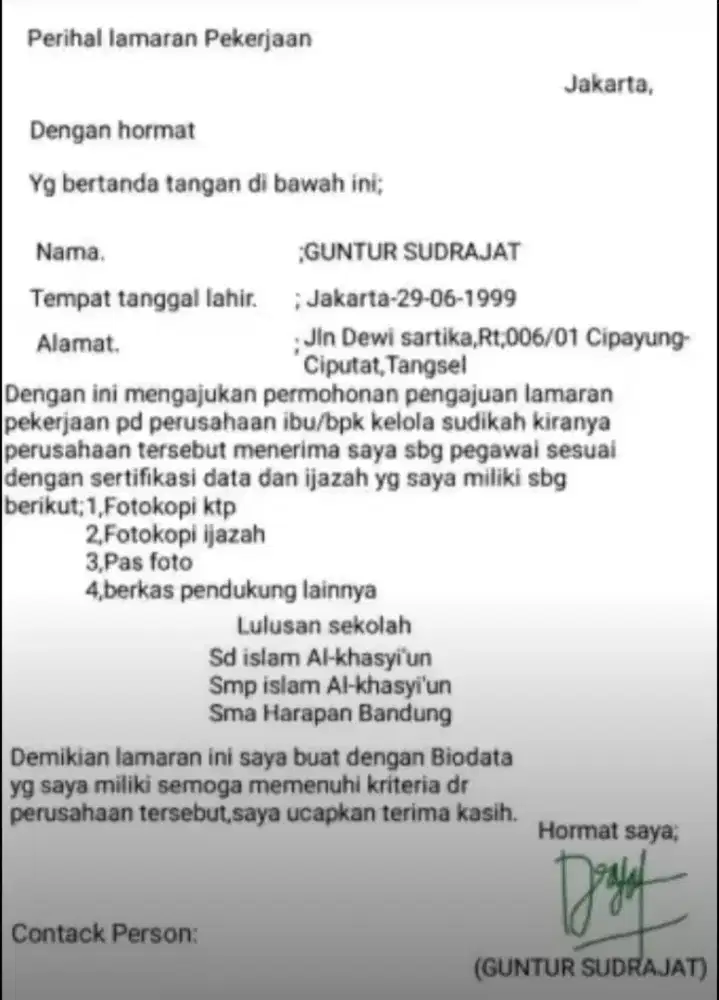 Cari pekerjaan sesuai skill