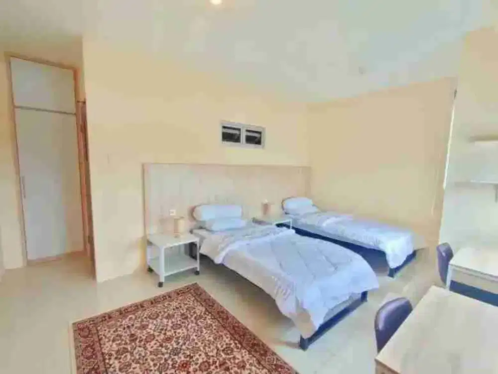 2 BR Jadi 1 BR Loss Apartemen Puncak Kertajaya