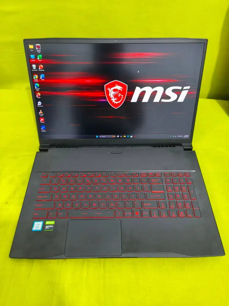 LAPTOP GAMING MSI GF75 THIN 9SC CORE i7-9750H GRAFIK NVIDIA GTX 1650
