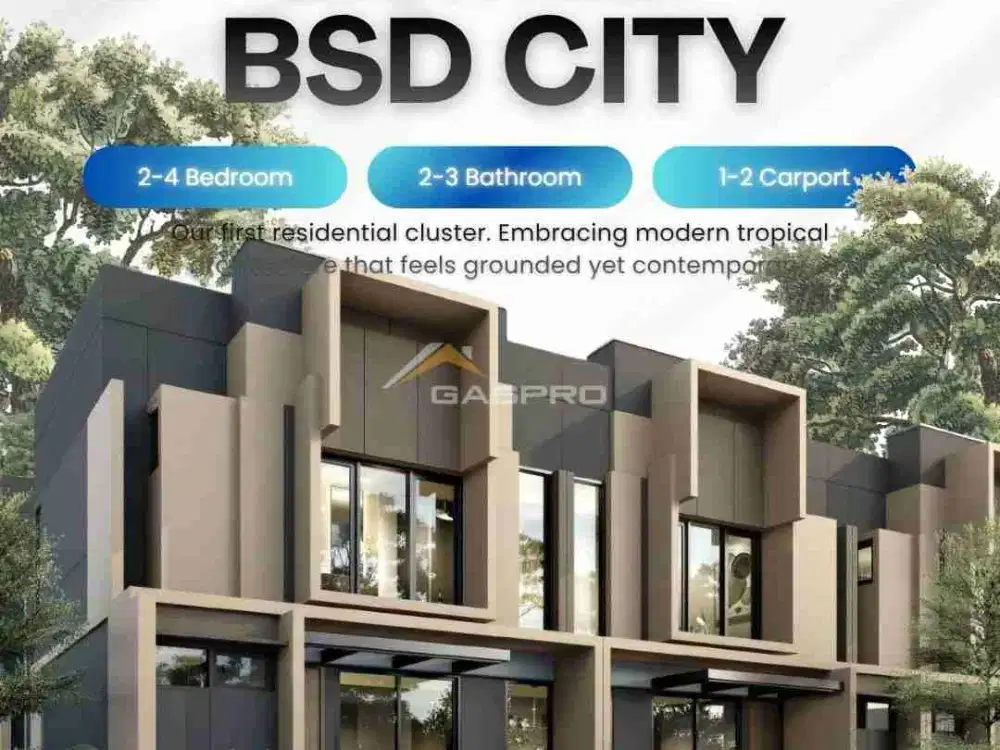 Cluster LYNELLE di kawasan VIREYA BSD CITY hanya 1man murah banget!!