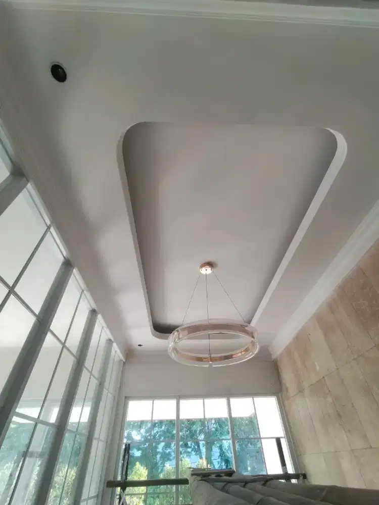 Drop cielling dekorasi rumah murah sudah dapat variasi drop gypsumn