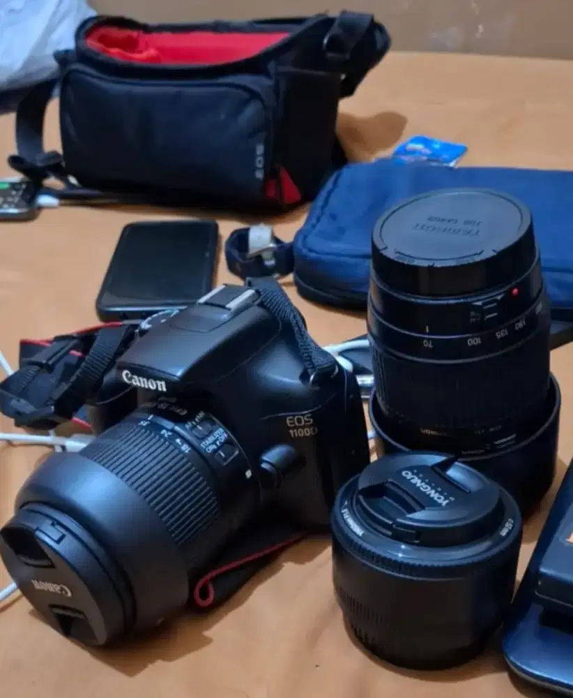 Di Jual Cepat Kamera DSLR Canon Eos 1100 D Ori