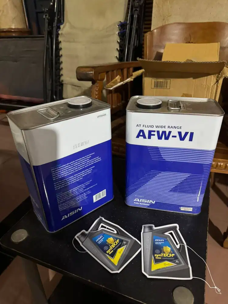 Oli Aisin AFW VI Dextron 6 Auto Matic Transmisi FULLY SYNTHETIC 4L X 2