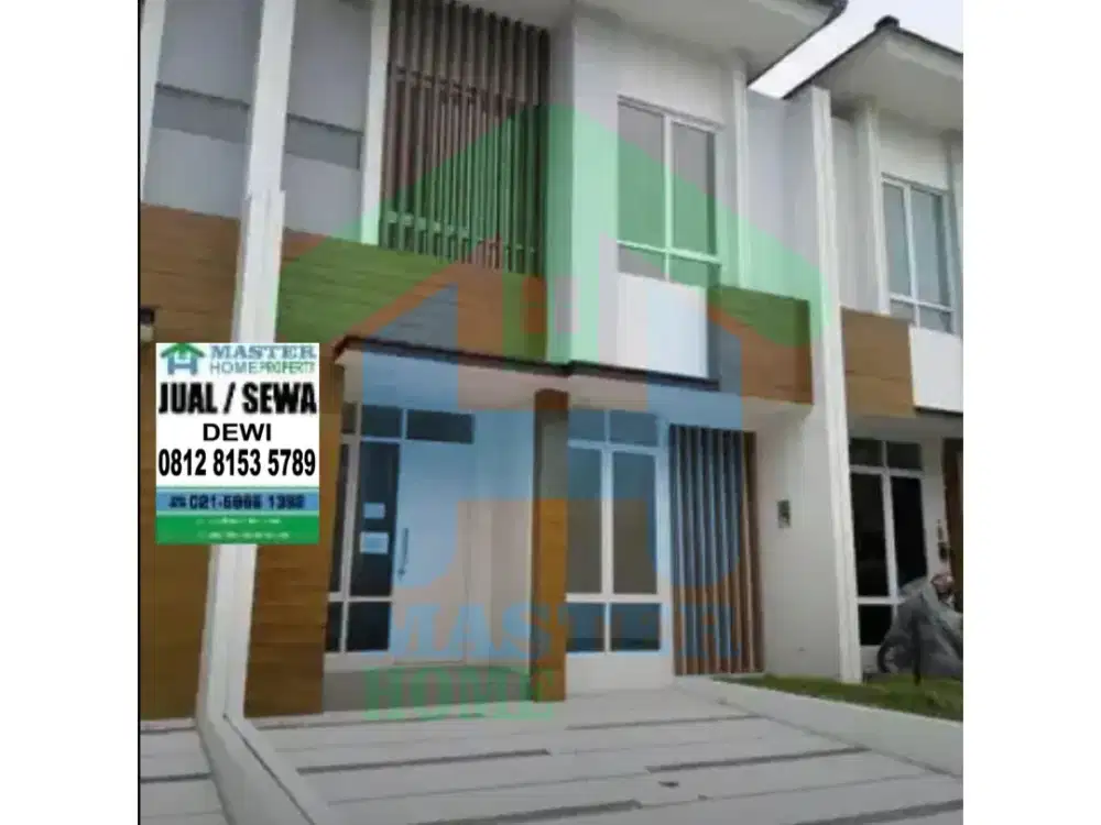 Dijual & Disewa Rumah di Garden Ville, Citra Raya Tangerang