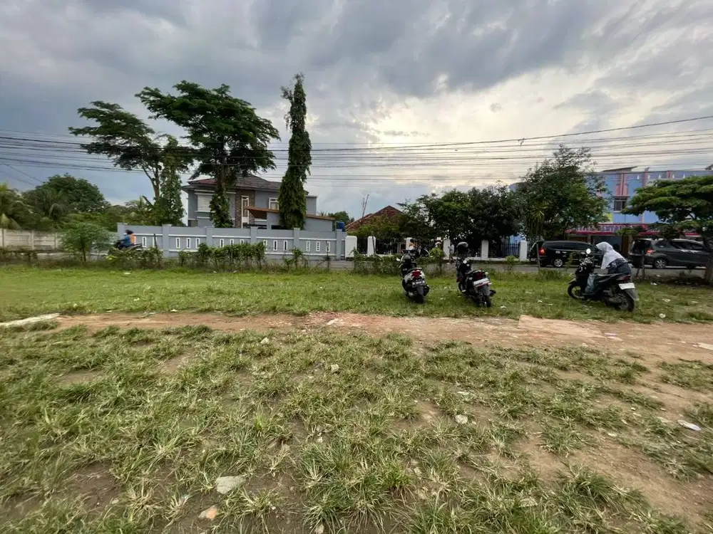 Tanah Pinggir Jalan Pakjo. Surat SHM Depan SMA 11 palembang