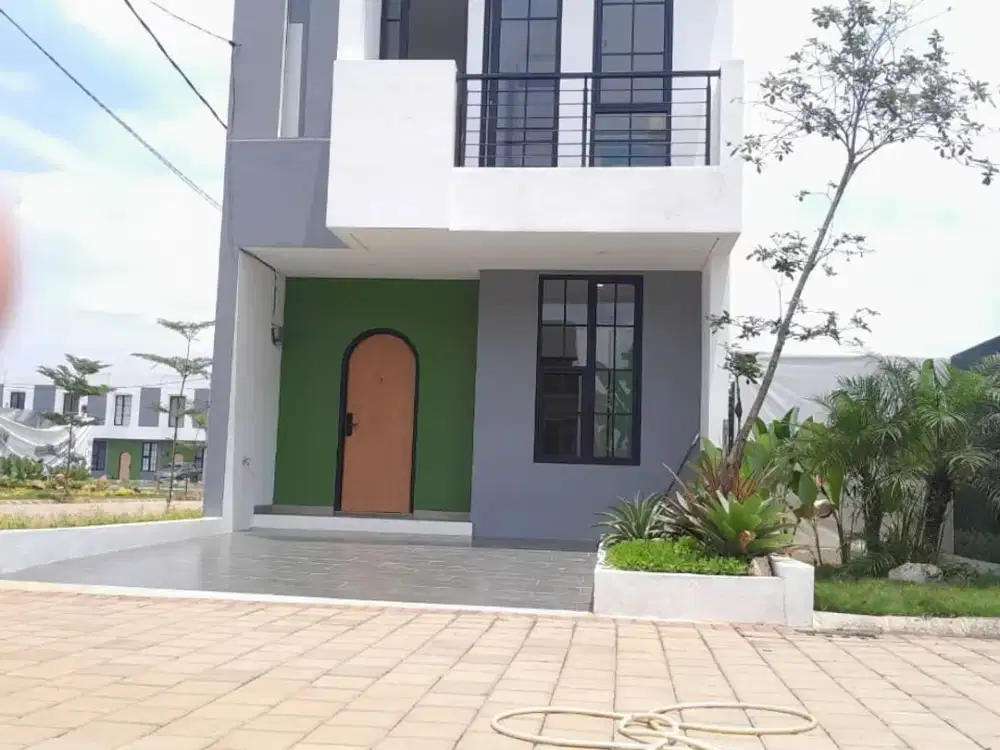 Rumah Dijual Murah Cibubur Dekat RS MH Thamrin, Cluster 2 Lantai Syariah