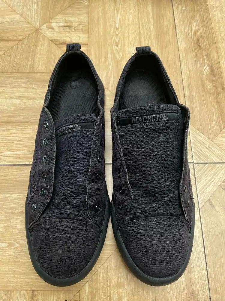 Jual Sepatu Macbeth Matthew Black Size 43