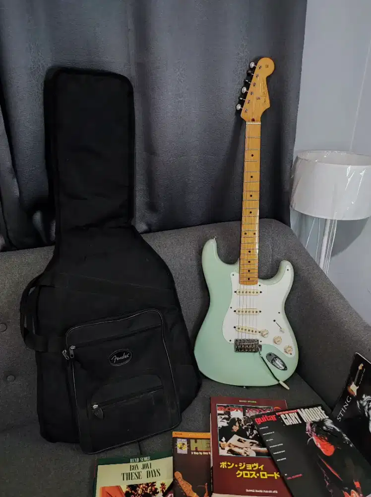 Fender Stratocaster Classic 50s Mexico Surfgreen bukan gibson musicman