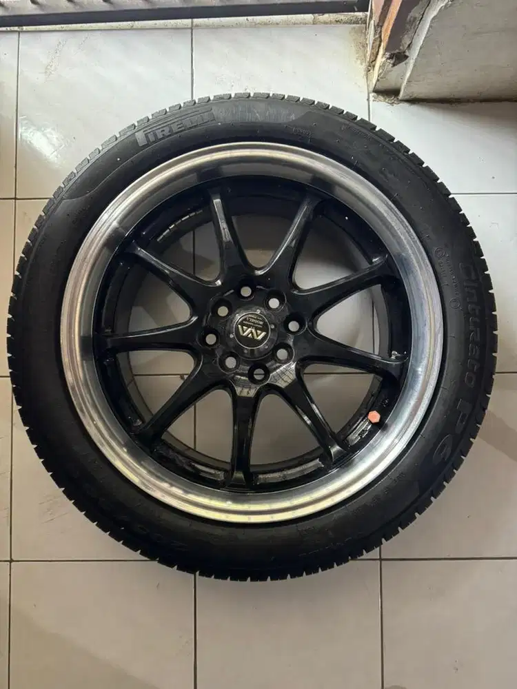 Velg Avant Garde R17 + Ban PIRELLI P6