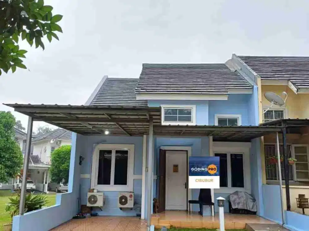 Jual Cepat Rumah Siap Huni Dalam Cluster Favorite  Furnish 1,250 M Nego. Kota Wisata Cibubur.