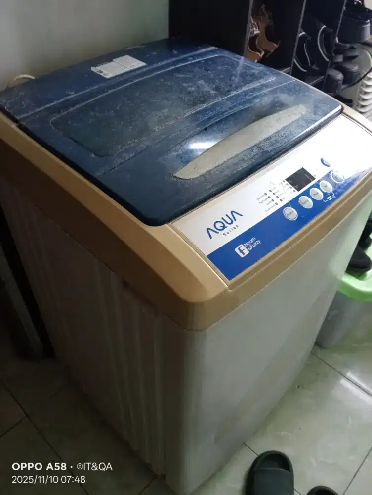 Jual mesin Cuci Sanyo Aqua ASW 99XTF.