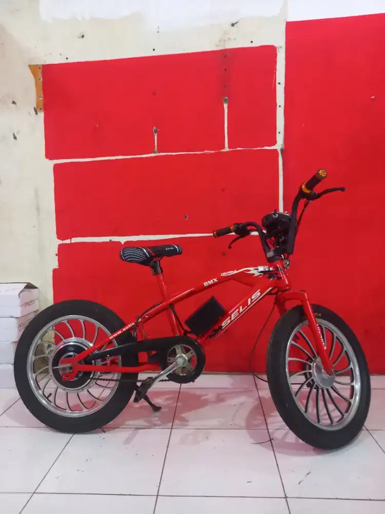 Sepeda listrik SELIS thunder laki bmx