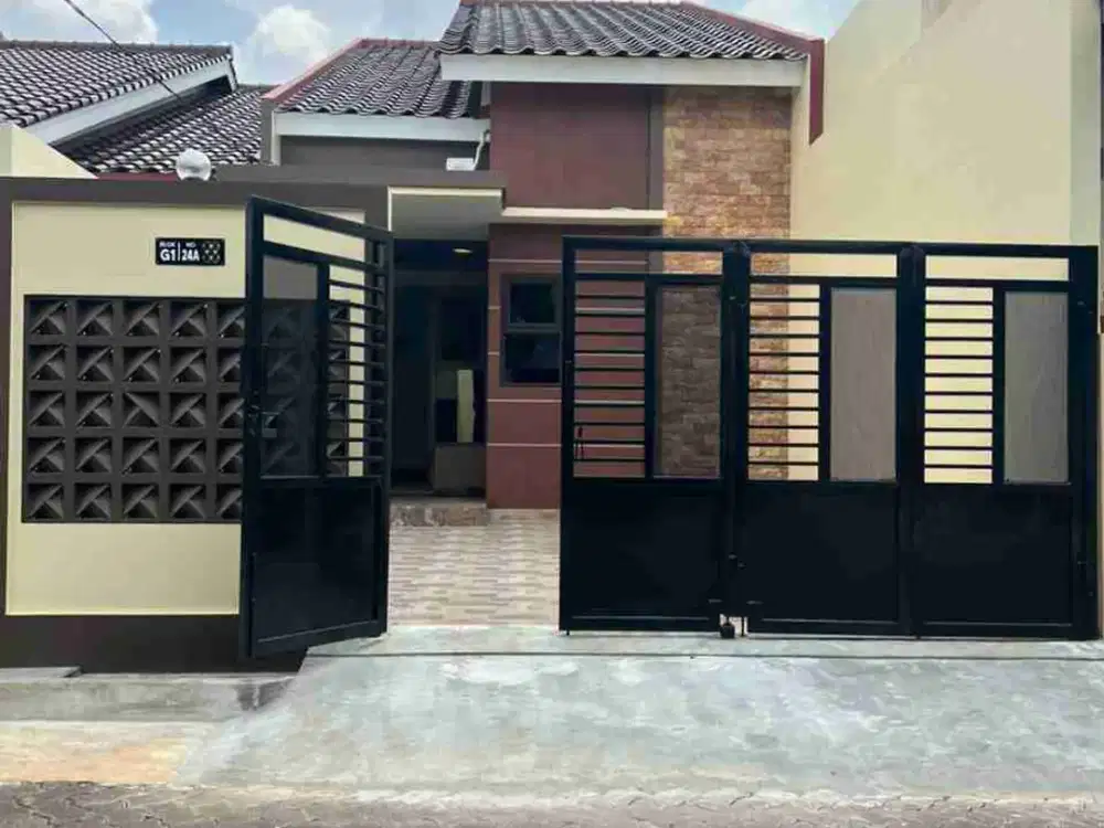 Rumah baru 100 meter dekat jakarta