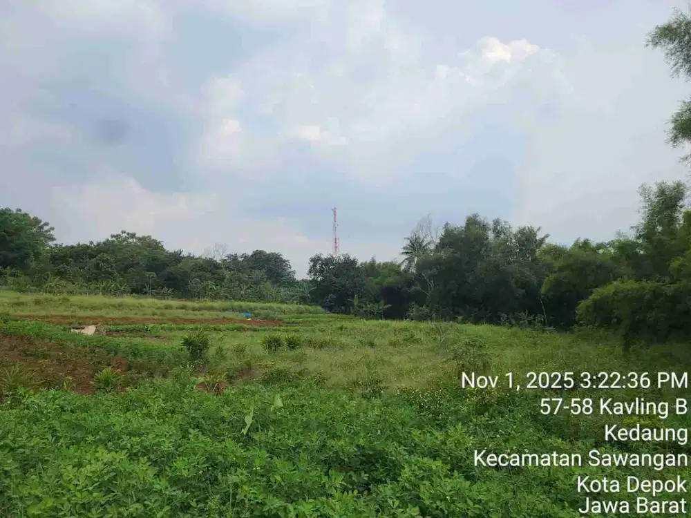 Kavling Siap Bangun Di  Sawangan  Depok  Jawa Barat