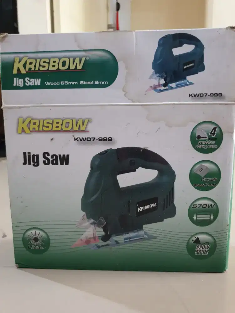 Jig saw pemotong kayu dan baja