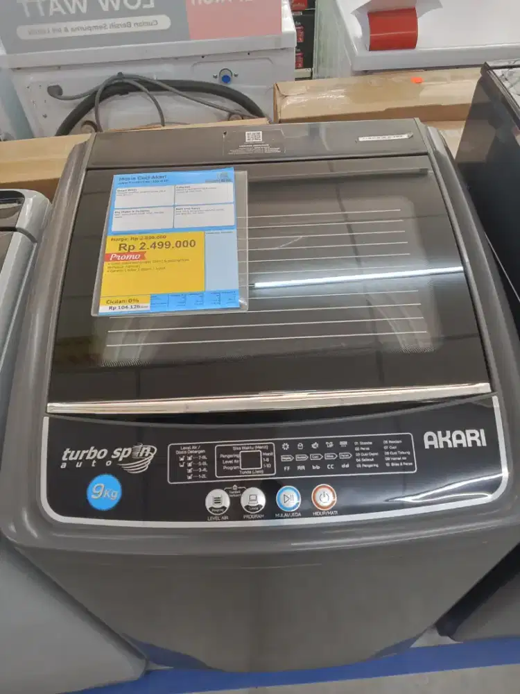 Mesin Cuci Akari Top Loading