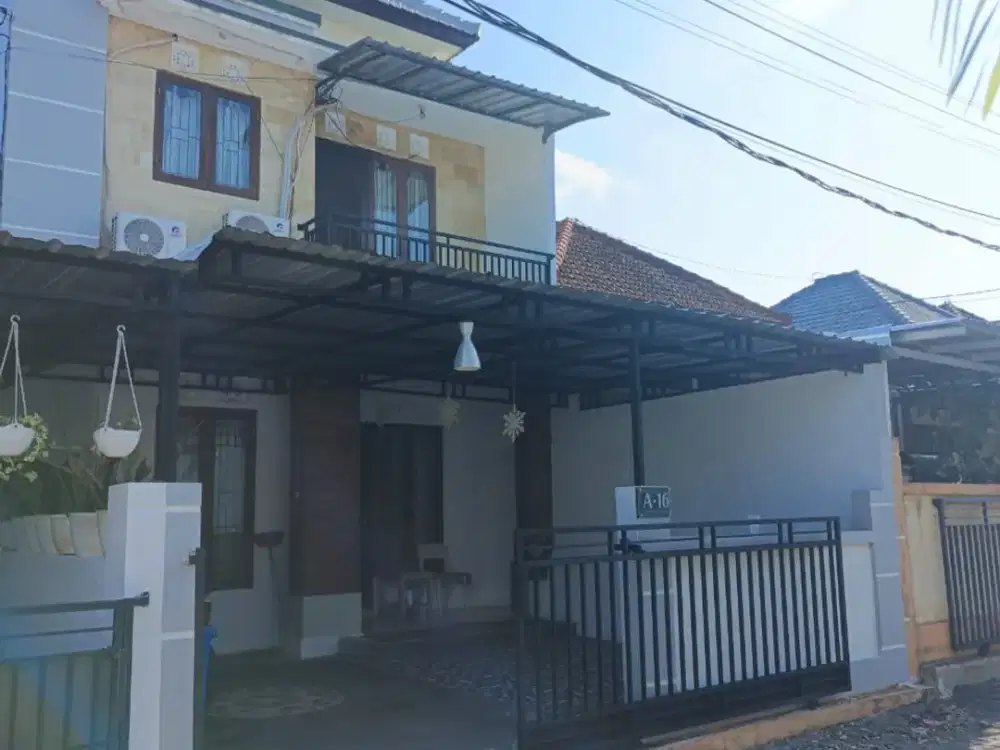 Dijual rumah second full furnised Lokasi Taman kampial nusa dua belakang kampus stp.