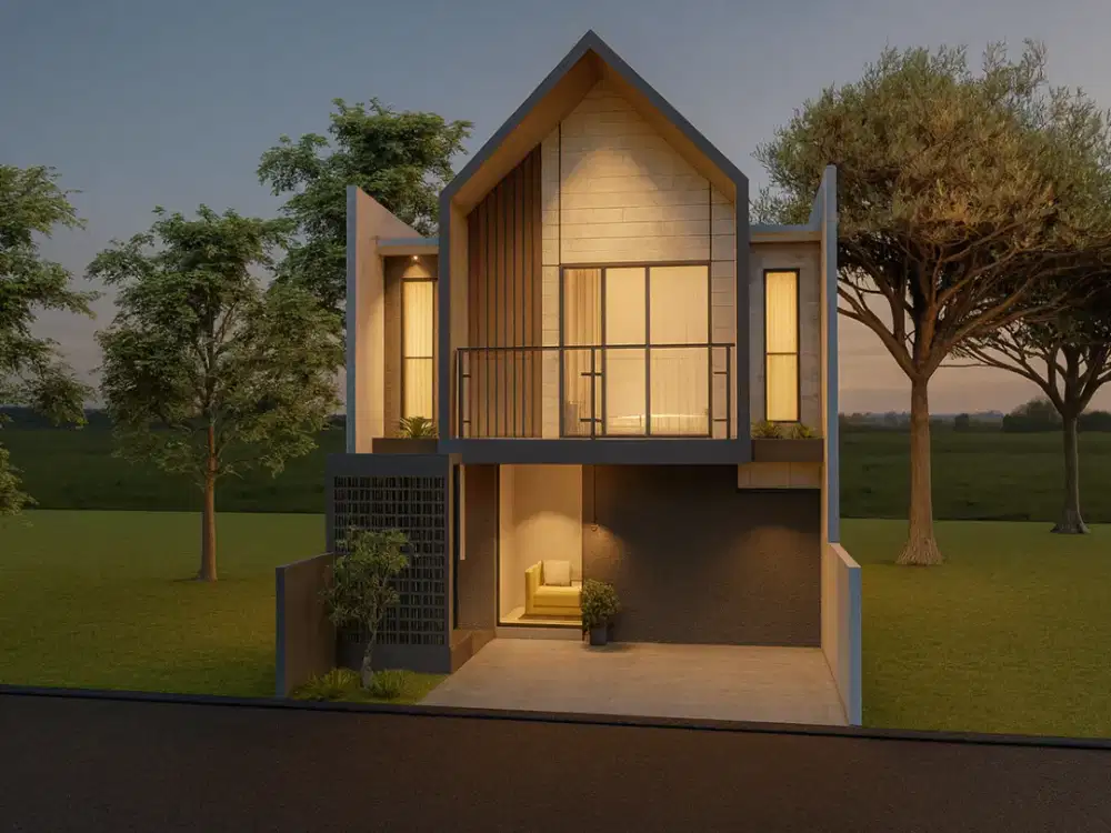 Scandinavia 2 Lantai Dekat Jl Solo Jogja Free Kolam Renang