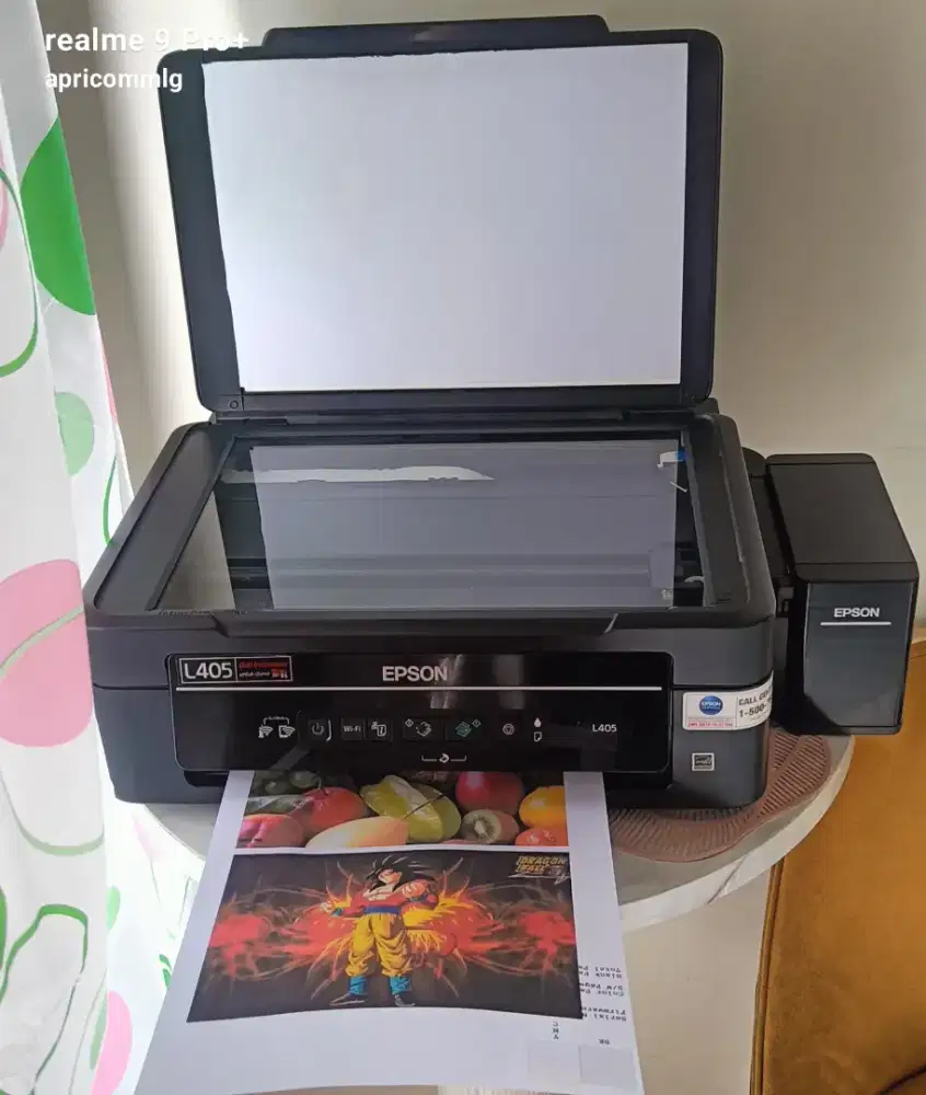 Printer Epson L405 wifi print scan copy sudah modif pabrik siap pakai