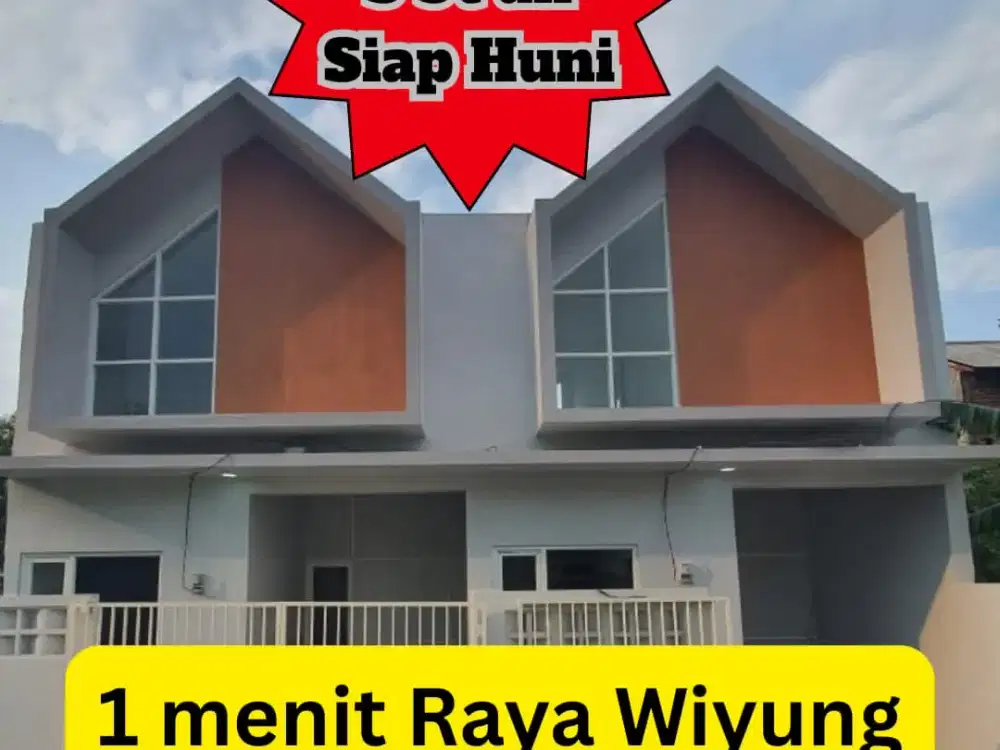 Dijual Rumah 1 menit Raya Wiyung