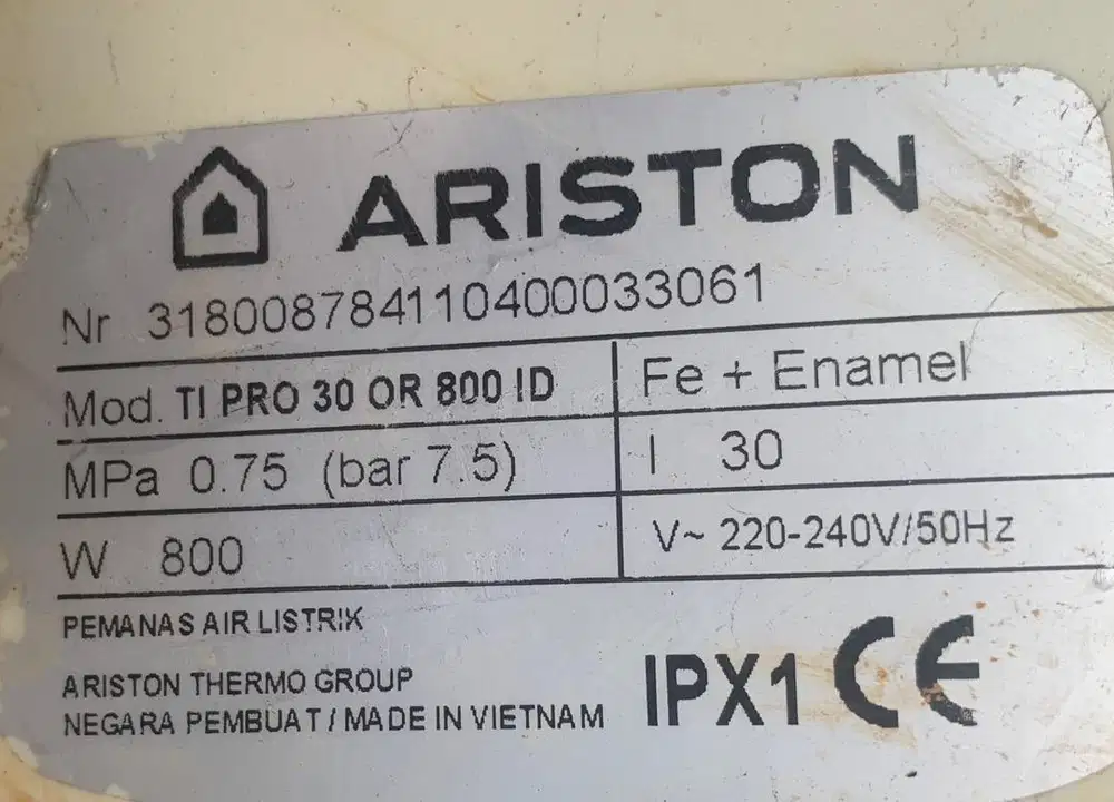 Water Heater Ariston