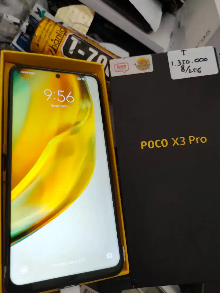 Murah hp Poco X3 pro 8/256 lkp, bs TT