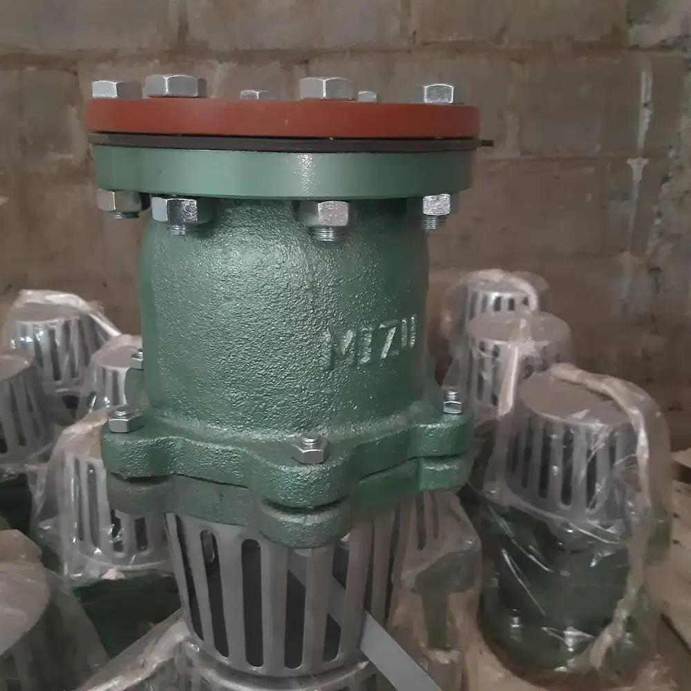 Foot Valve 4 Flange JIS 10K Merk Mizu