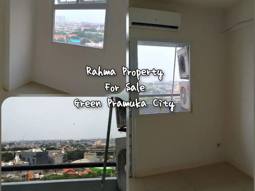 Mumpung masih ada  View Jl Toll Hadap Timur Lt.Rendah Green Pramuka City Jual BU