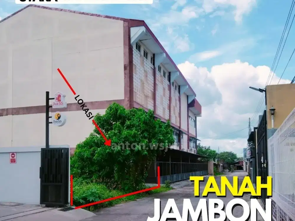 Tanah Bagus Jogja depan SKE City Park Lt 1052 m2 ld 14,5 m SHM