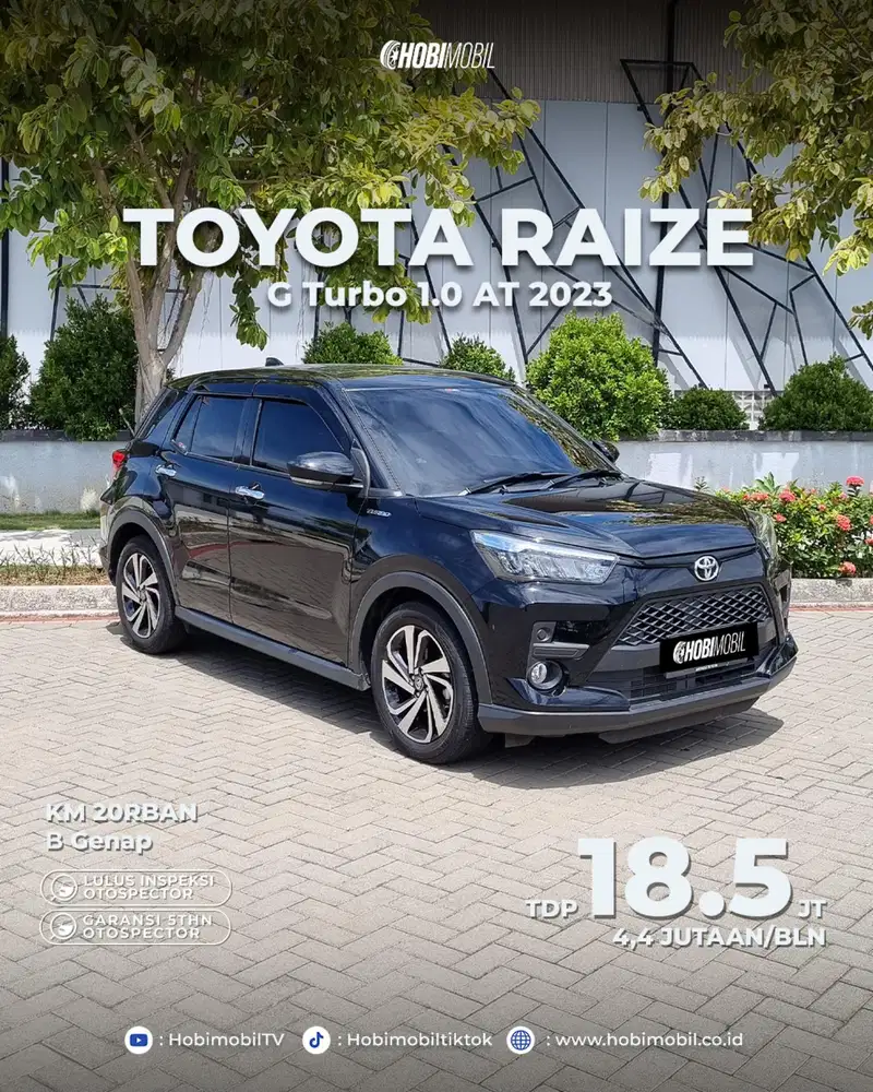 Toyota raize g turbo 1.0