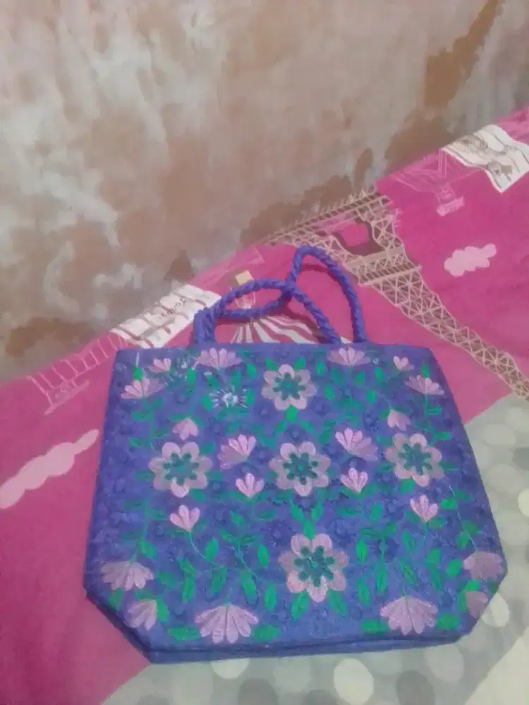 Tas jinjing rajut wanita