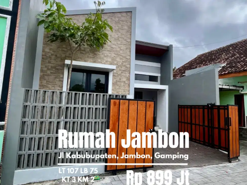 rumah baru jl kabupaten jambon dalam ringroad gamping