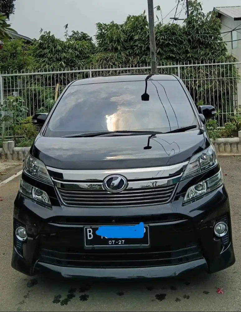 Jual cepat, Toyota Vellfire 2.4 ZG Premium Sound th 2012
