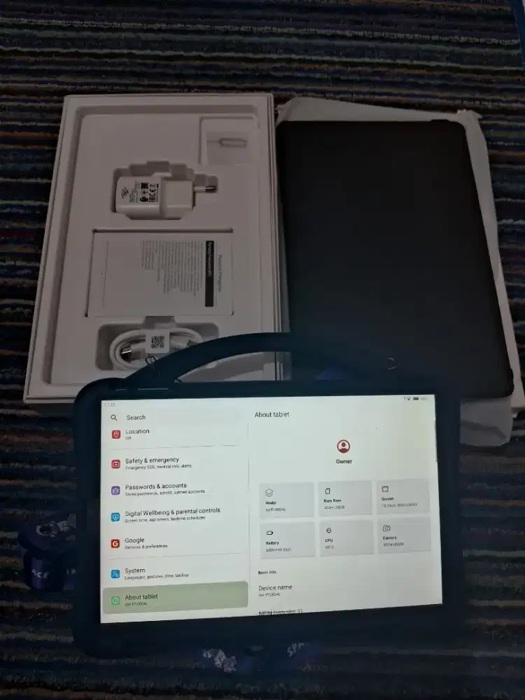 Jual cepat itel vistatab 10 4/128 masih garansi