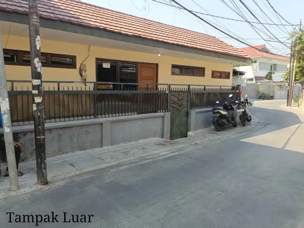 Rumah Kartini Uk 15x7 Akses jalan Mobil 3KT 2KM SHM 1LT JAKARTA PUSAT