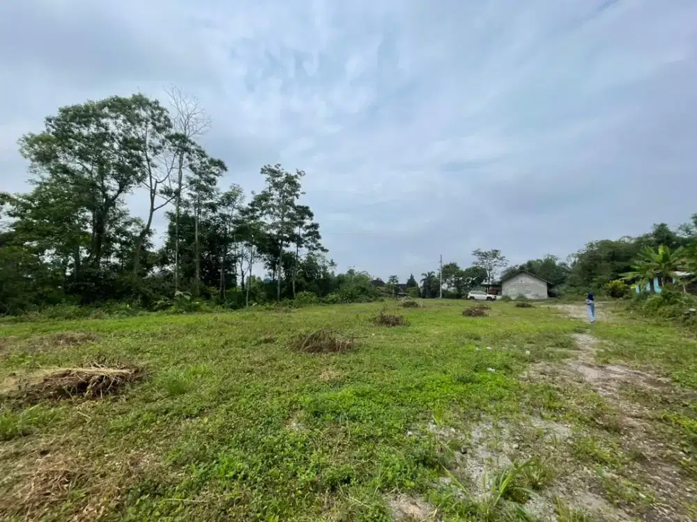 Barat Pasar Pakem, Tanah SHM Lingkungan Asri View Gunung