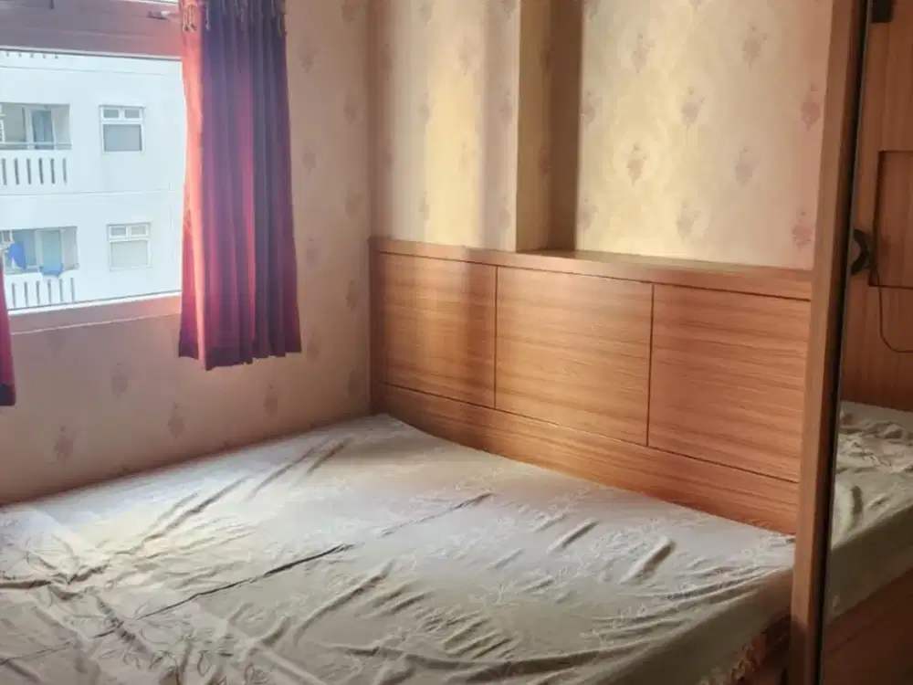 APARTEMEN GREEN PRAMUKA CITY 2 KAMAR FULL FURNISH TOWER SCARLET MALL PER 6 BULAN INCLUDE IPL