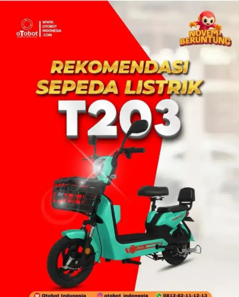 SHOROOM RESMI SEPEDA DAN MOTOR LISTRIK OTOBOT UWINFLY RANGKASBITUNG