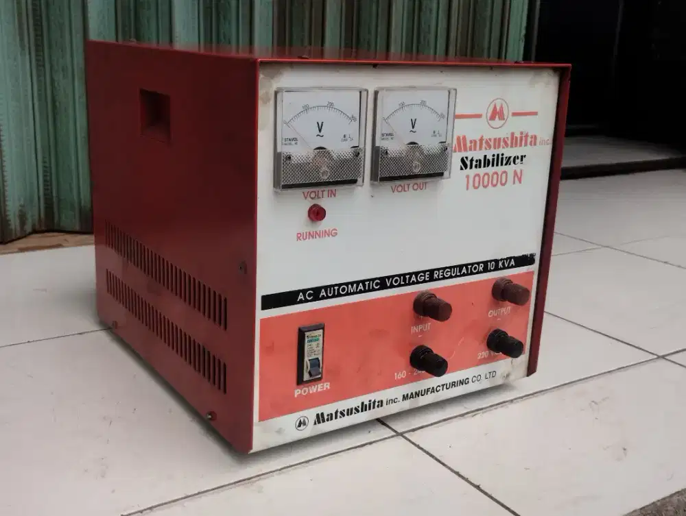 Stabilizer 10ribu watt merk Matsushita